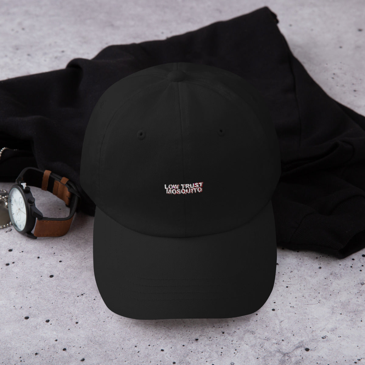 Low Trust Mosquito Printful product mockup