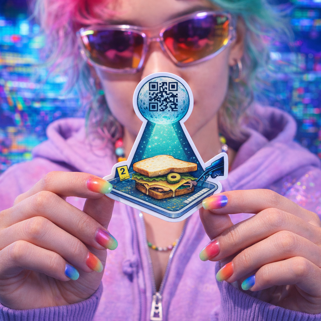 Moon Scan Sandwich AI-generated lifestyle reference