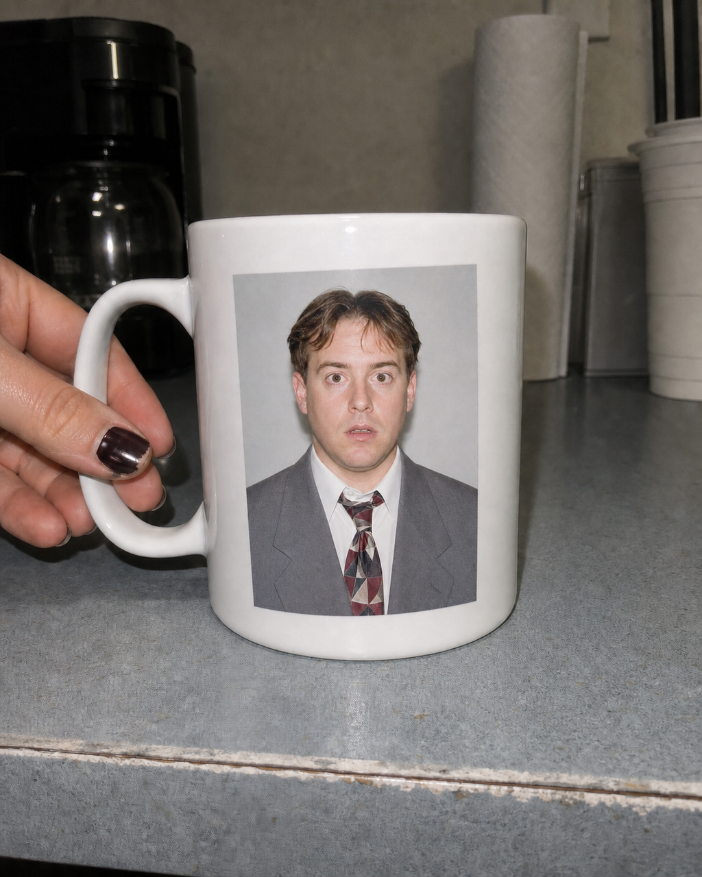 AI-generated lifestyle thumbnail for Corporate Mug 3