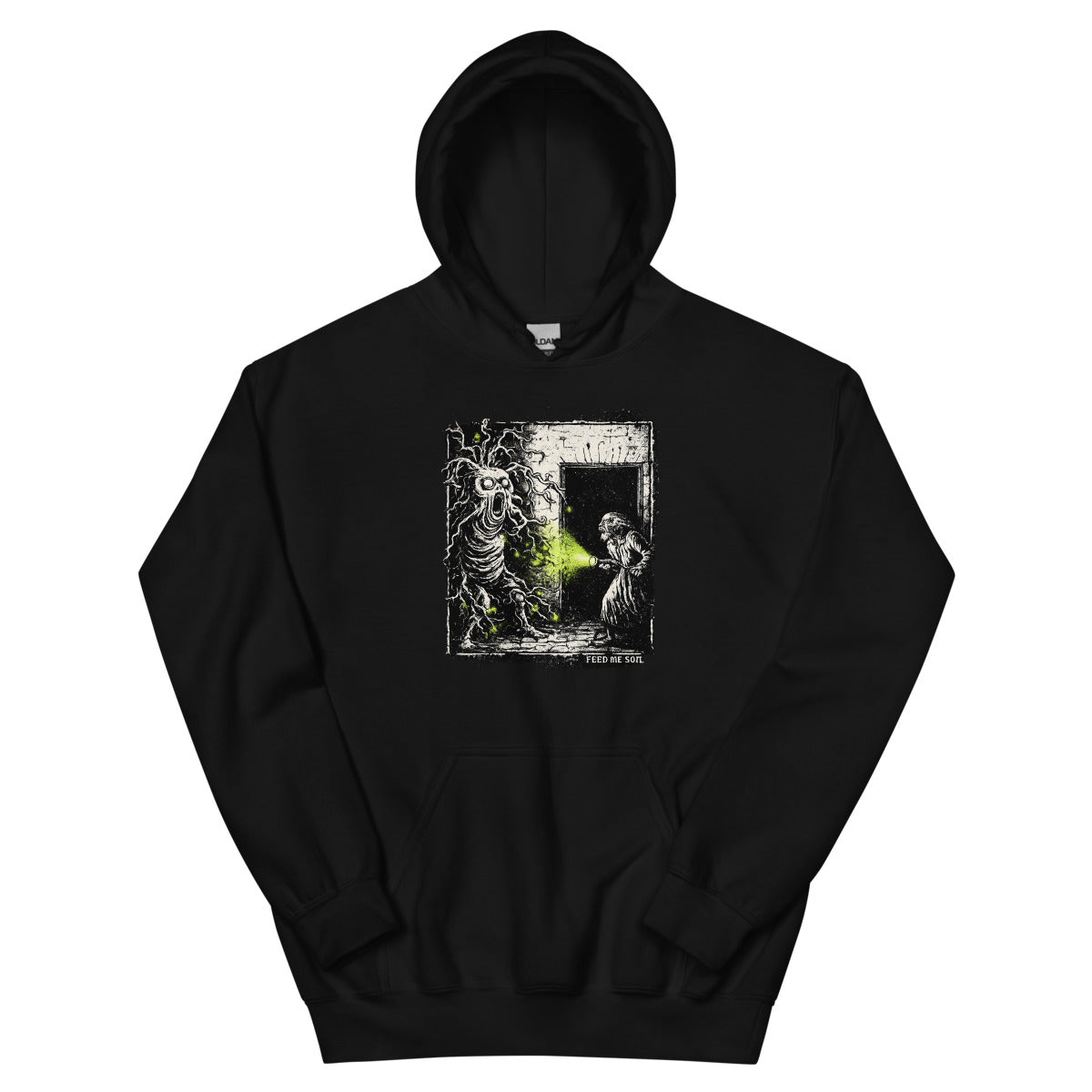 Feed Me Soil Printful product-only proof