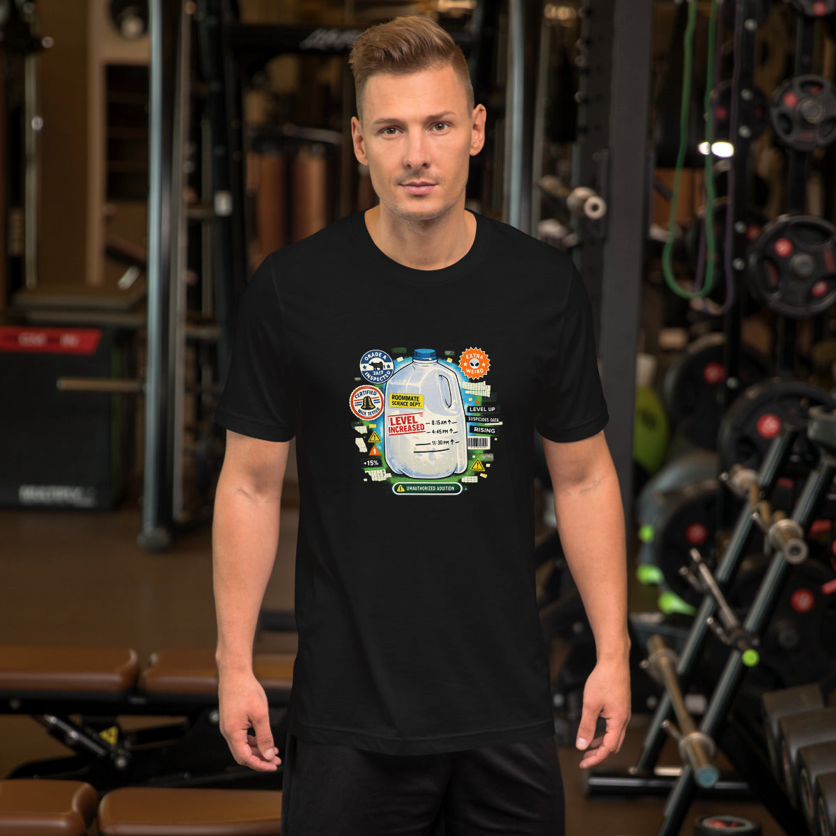 Reverse Dairy Printful model lifestyle mockup